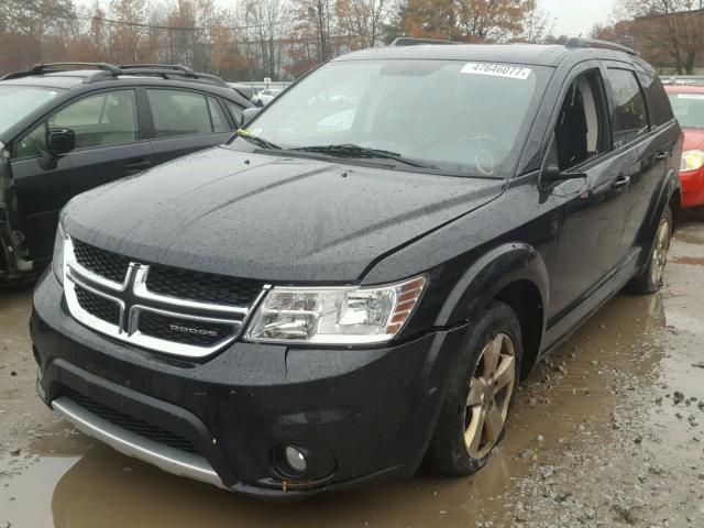 3C4PDDBG7CT181660 - 2012 DODGE JOURNEY SX BLACK photo 2