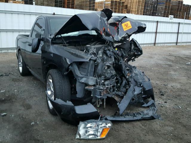 3D7JB1ET9BG534738 - 2011 DODGE RAM 1500 BLACK photo 1