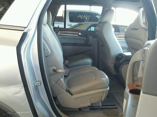 5GAKVCED8CJ339662 - 2012 BUICK ENCLAVE SILVER photo 6