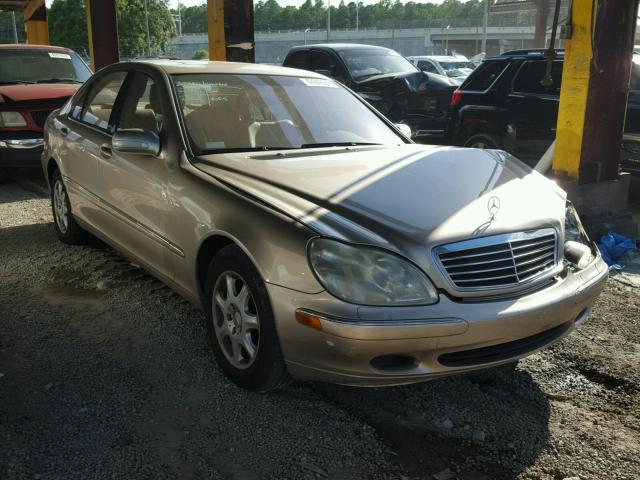 WDBNG70J81A164979 - 2001 MERCEDES-BENZ S 430 GOLD photo 1