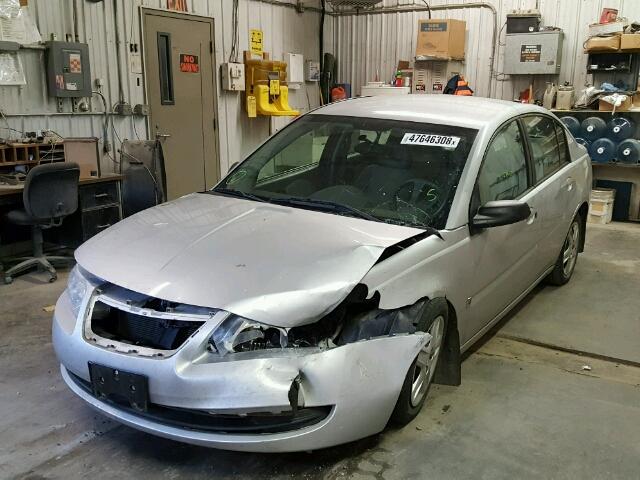 1G8AJ55FX7Z119203 - 2007 SATURN ION LEVEL SILVER photo 2