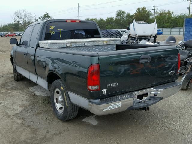 2FTRX17274CA95512 - 2004 FORD F-150 HERI GREEN photo 3