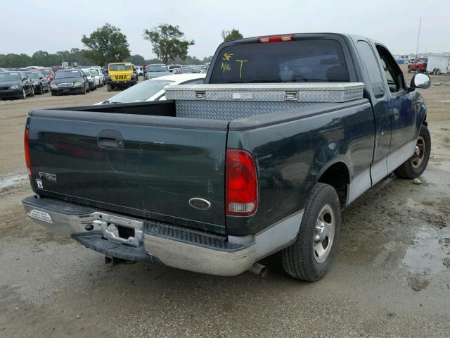 2FTRX17274CA95512 - 2004 FORD F-150 HERI GREEN photo 4