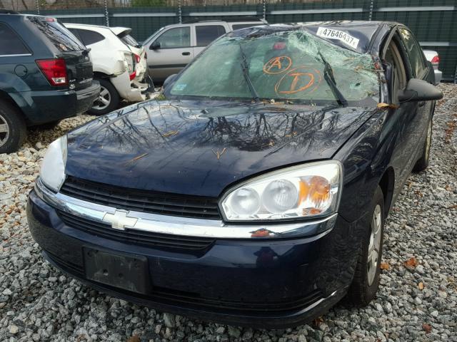 1G1ZS52F04F196078 - 2004 CHEVROLET MALIBU BLUE photo 2