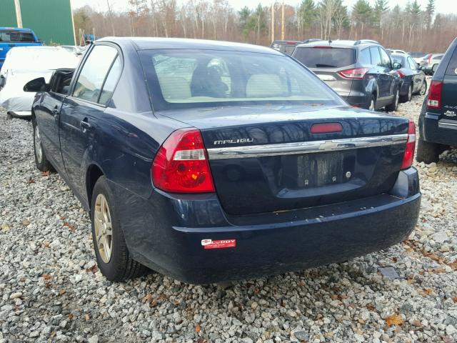 1G1ZS52F04F196078 - 2004 CHEVROLET MALIBU BLUE photo 3