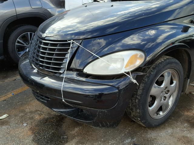 3C4FY48B94T336156 - 2004 CHRYSLER PT CRUISER BLACK photo 9