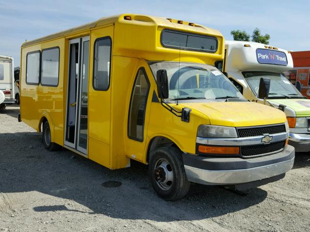 1GB6G5BG0B1107709 - 2011 CHEVROLET EXPRESS G4 YELLOW photo 1