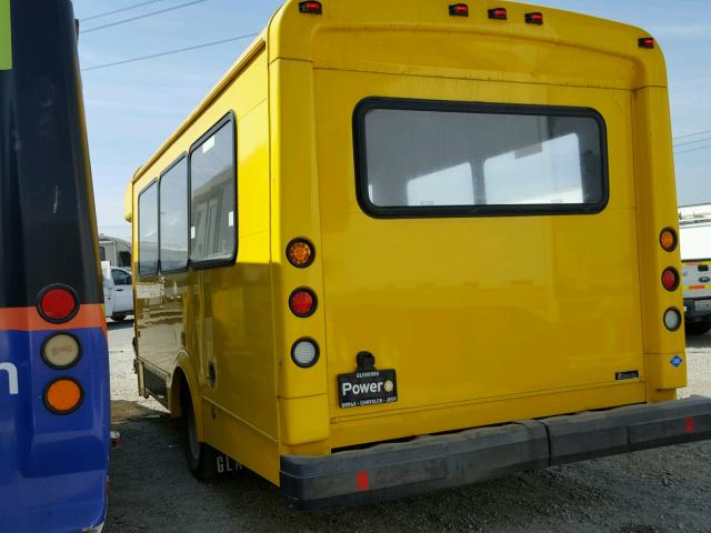 1GB6G5BG0B1107709 - 2011 CHEVROLET EXPRESS G4 YELLOW photo 3