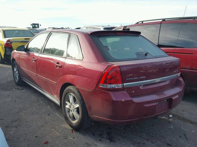 1G1ZT62835F120957 - 2005 CHEVROLET MALIBU MAX RED photo 3