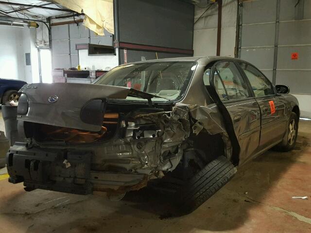 1G1NE52J32M667238 - 2002 CHEVROLET MALIBU LS 棕色 照片 4