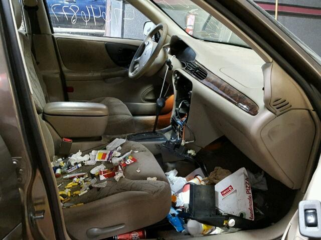 1G1NE52J32M667238 - 2002 CHEVROLET MALIBU LS 棕色 照片 5