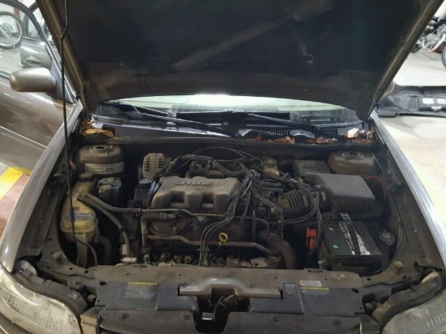 1G1NE52J32M667238 - 2002 CHEVROLET MALIBU LS BROWN photo 7