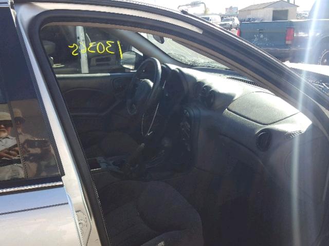 1G2NF52T21M541879 - 2001 PONTIAC GRAND AM S SILVER photo 5