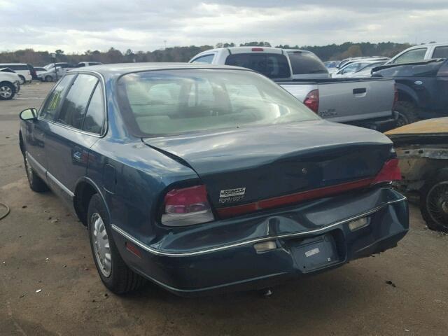 1G3HN52KXV4845132 - 1997 OLDSMOBILE 88 BASE GREEN photo 3