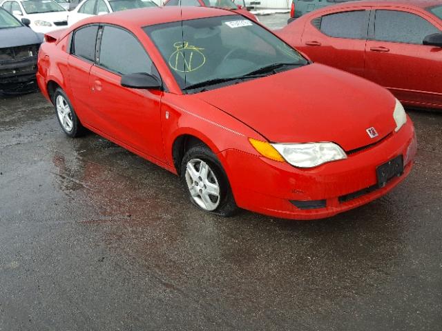 1G8AM15FX7Z112848 - 2007 SATURN ION LEVEL RED photo 1