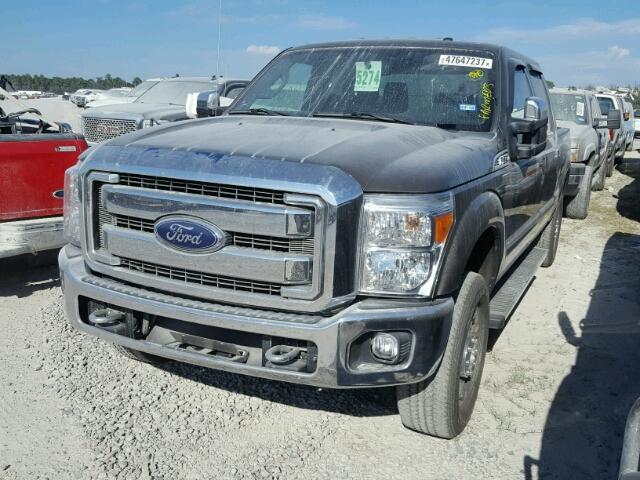 1FT7W2B60FEB87388 - 2015 FORD F250 SUPER GRAY photo 2