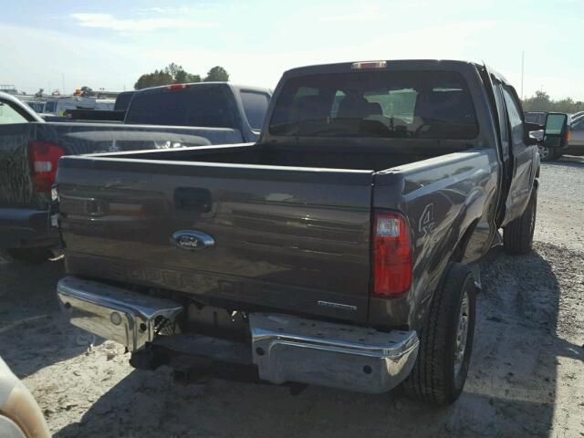 1FT7W2B60FEB87388 - 2015 FORD F250 SUPER GRAY photo 4