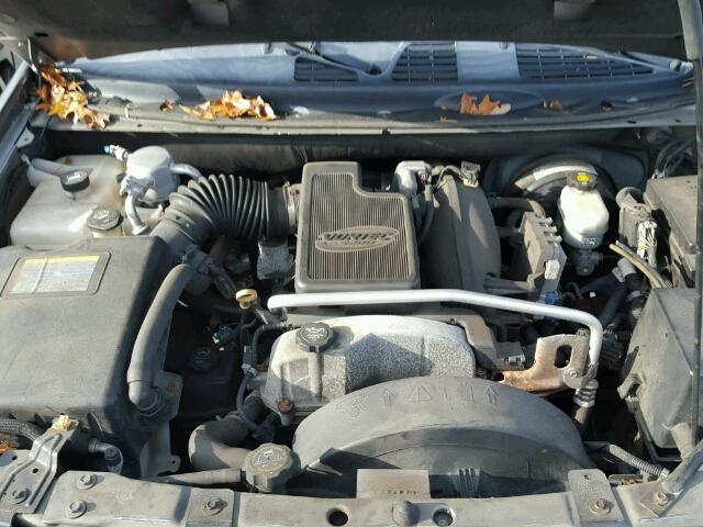 1GNDT13S272110615 - 2007 CHEVROLET TRAILBLAZE GRAY photo 7