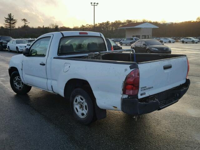 5TENX22N97Z412336 - 2007 TOYOTA TACOMA WHITE photo 3