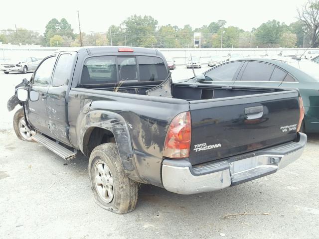 5TETU62N96Z197675 - 2006 TOYOTA TACOMA PRE BLACK photo 3