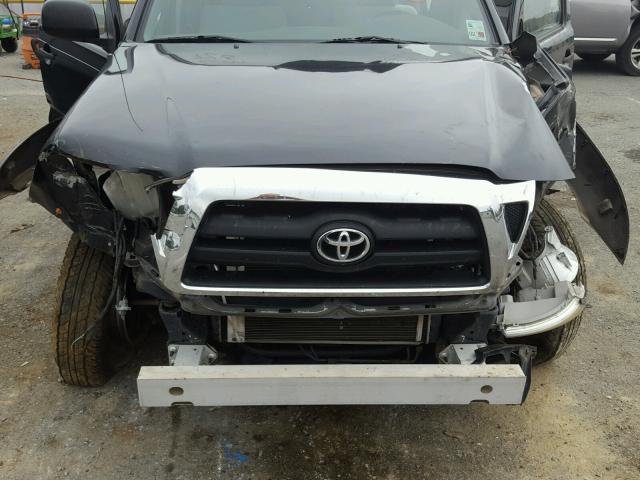 5TETU62N96Z197675 - 2006 TOYOTA TACOMA PRE BLACK photo 7