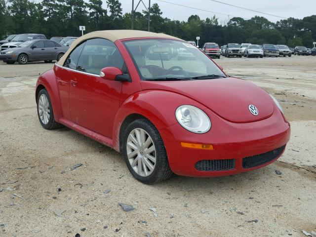 3VWRF31Y18M412283 - 2008 VOLKSWAGEN NEW BEETLE Qırmızı foto 1