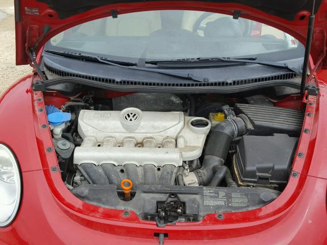 3VWRF31Y18M412283 - 2008 VOLKSWAGEN NEW BEETLE Qırmızı foto 7