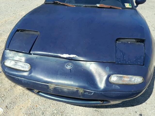 JM1NA3530V0719893 - 1997 MAZDA MX-5 MIATA BLUE photo 9