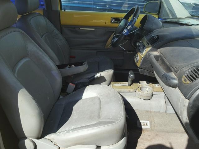 3VWCK21C63M428097 - 2003 VOLKSWAGEN NEW BEETLE Sarı foto 5