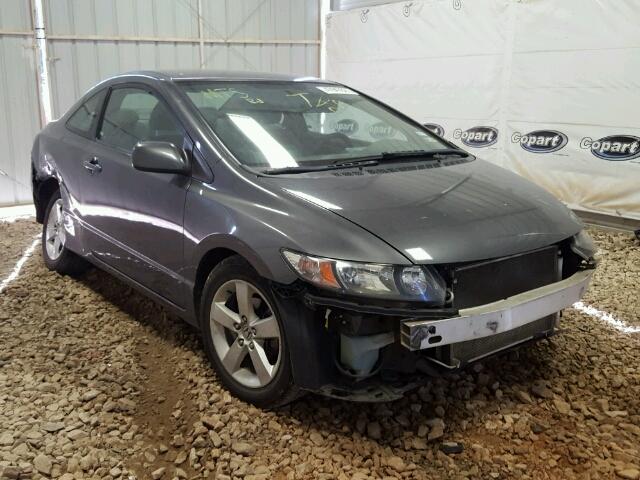 2HGFG1B64BH507030 - 2011 HONDA CIVIC LX GRAY photo 1