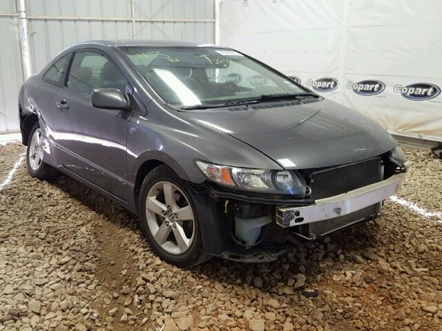 2HGFG1B64BH507030 - 2011 HONDA CIVIC LX GRAY photo 9