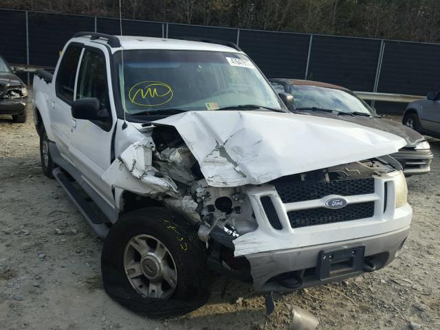 1FMZU77E23UC50242 - 2003 FORD EXPLORER S WHITE photo 1