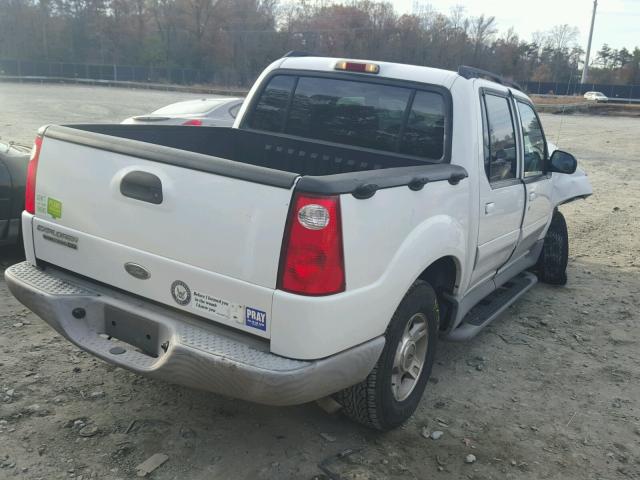 1FMZU77E23UC50242 - 2003 FORD EXPLORER S WHITE photo 4