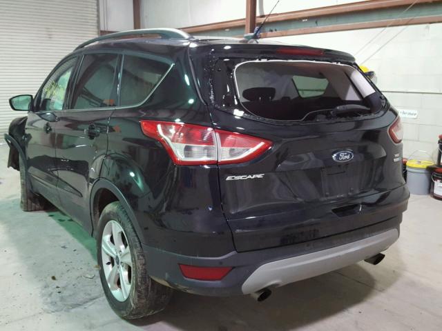 1FMCU9GX7GUA27283 - 2016 FORD ESCAPE SE BLACK photo 3