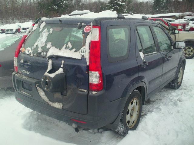 SHSRD685X5U302380 - 2005 HONDA CR-V LX BLUE photo 4