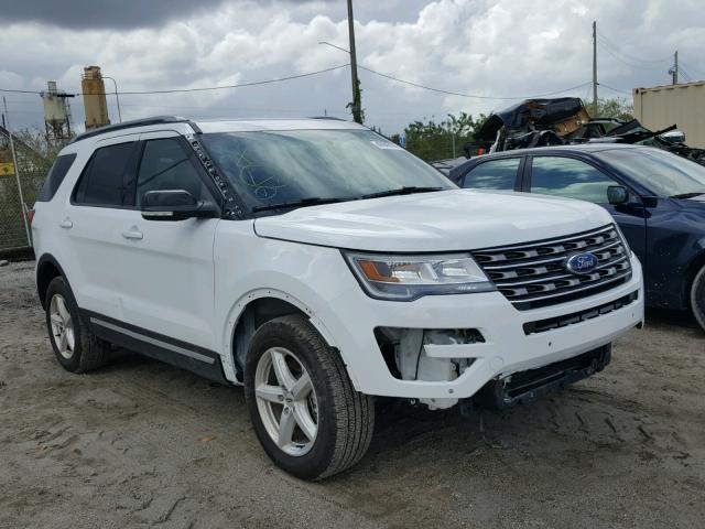 1FM5K8D88GGD10909 - 2016 FORD EXPLORER X WHITE photo 1