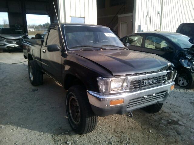 JT4RN01P2L7028804 - 1990 TOYOTA PICKUP 1/2 BLACK photo 1