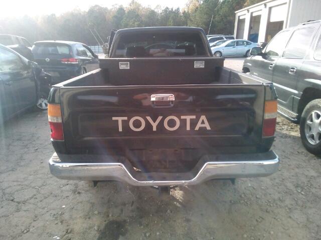 JT4RN01P2L7028804 - 1990 TOYOTA PICKUP 1/2 BLACK photo 6