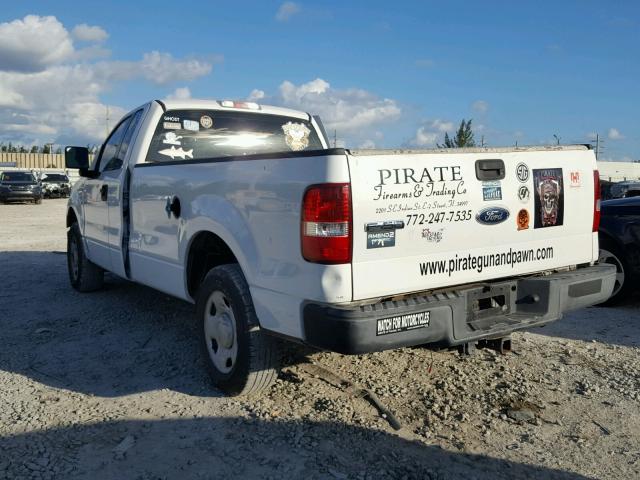 1FTRF12246NB29672 - 2006 FORD F150 WHITE photo 3