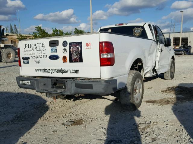 1FTRF12246NB29672 - 2006 FORD F150 WHITE photo 4