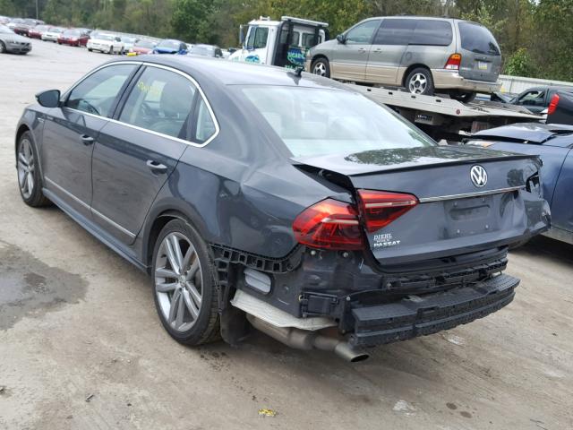 1VWDT7A31HC084377 - 2017 VOLKSWAGEN PASSAT R-L GRAY photo 3