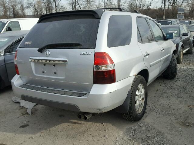 2HNYD18793H504863 - 2003 ACURA MDX TOURIN SILVER photo 4