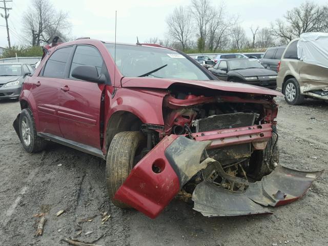 2CNDL73F956127793 - 2005 CHEVROLET EQUINOX LT MAROON photo 1