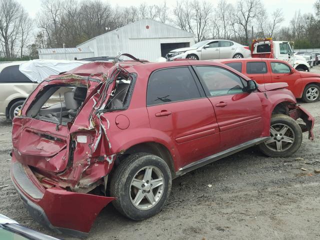 2CNDL73F956127793 - 2005 CHEVROLET EQUINOX LT MAROON photo 4