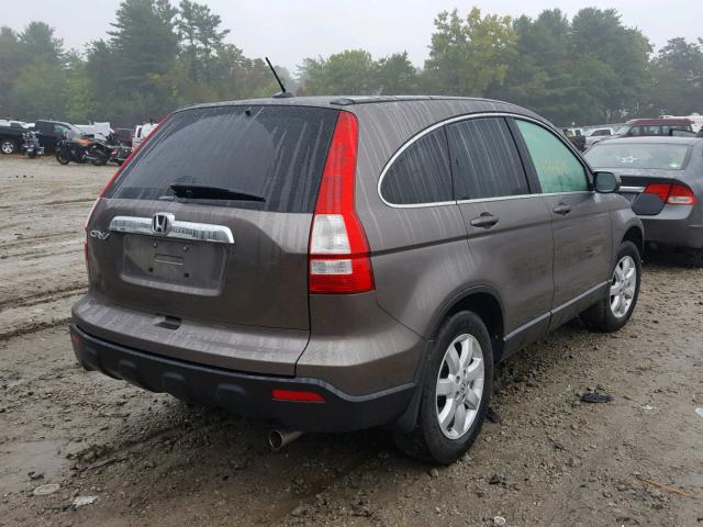 5J6RE48719L053281 - 2009 HONDA CR-V EXL GRAY photo 4