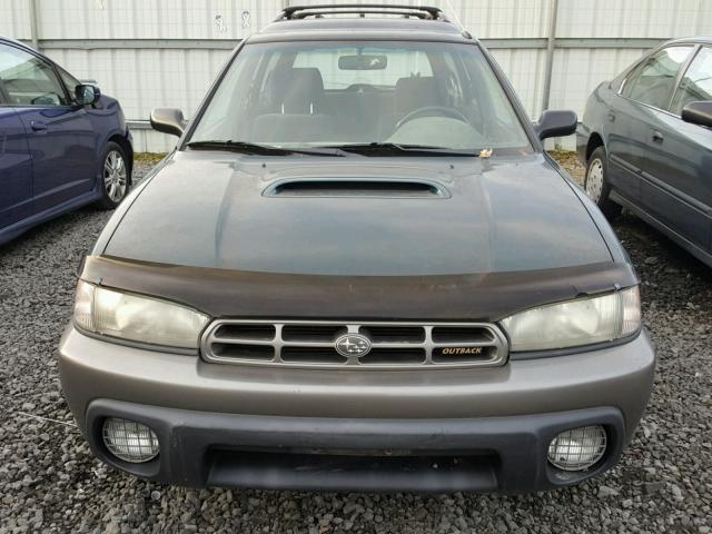 4S3BG6856X7642375 - 1999 SUBARU LEGACY OUT GREEN photo 9