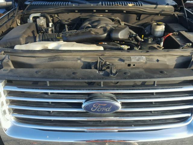 1FMEU75816UA12401 - 2006 FORD EXPLORER L BLACK photo 7