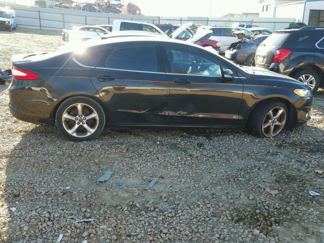 3FA6P0HR3DR384165 - 2013 FORD FUSION SE BLACK photo 9