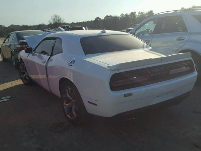 2C3CDZAG1HH501461 - 2017 DODGE CHALLENGER WHITE photo 3