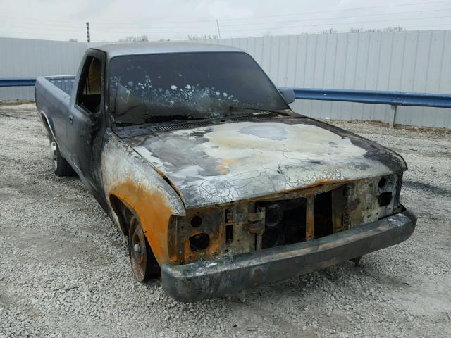 1B7FL26X2KS039567 - 1989 DODGE DAKOTA BLUE photo 1